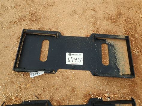 cad file for skid steer quick attach plate|attachment plate for skid steer.